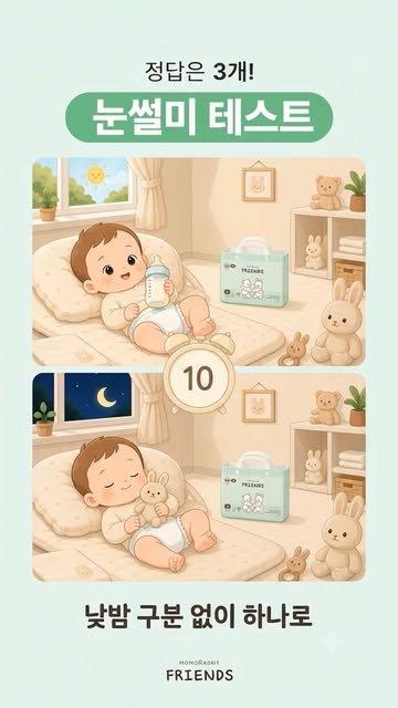 프렌즈 기저귀 증정