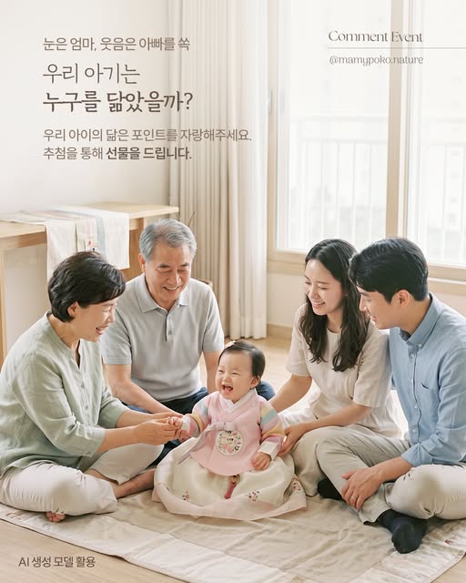 무표백 기저귀 댓글 이벤트 증정